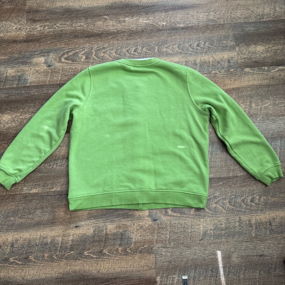 Rebecca Malone Green Sweater with Fall Design - Picture 2 of 7
